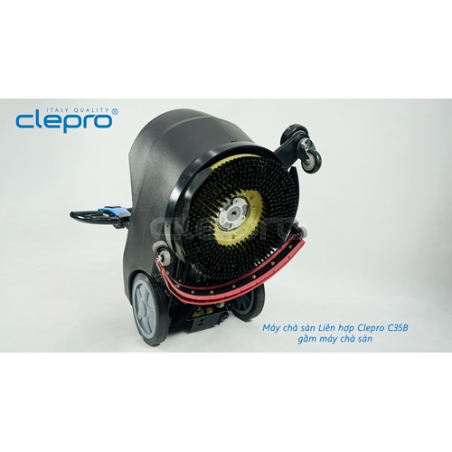 Máy chà sàn liên hợp CLEPRO C35B (Dùng ắc quy) 8